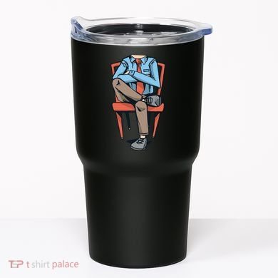 Funny Headless Man Tumbler
