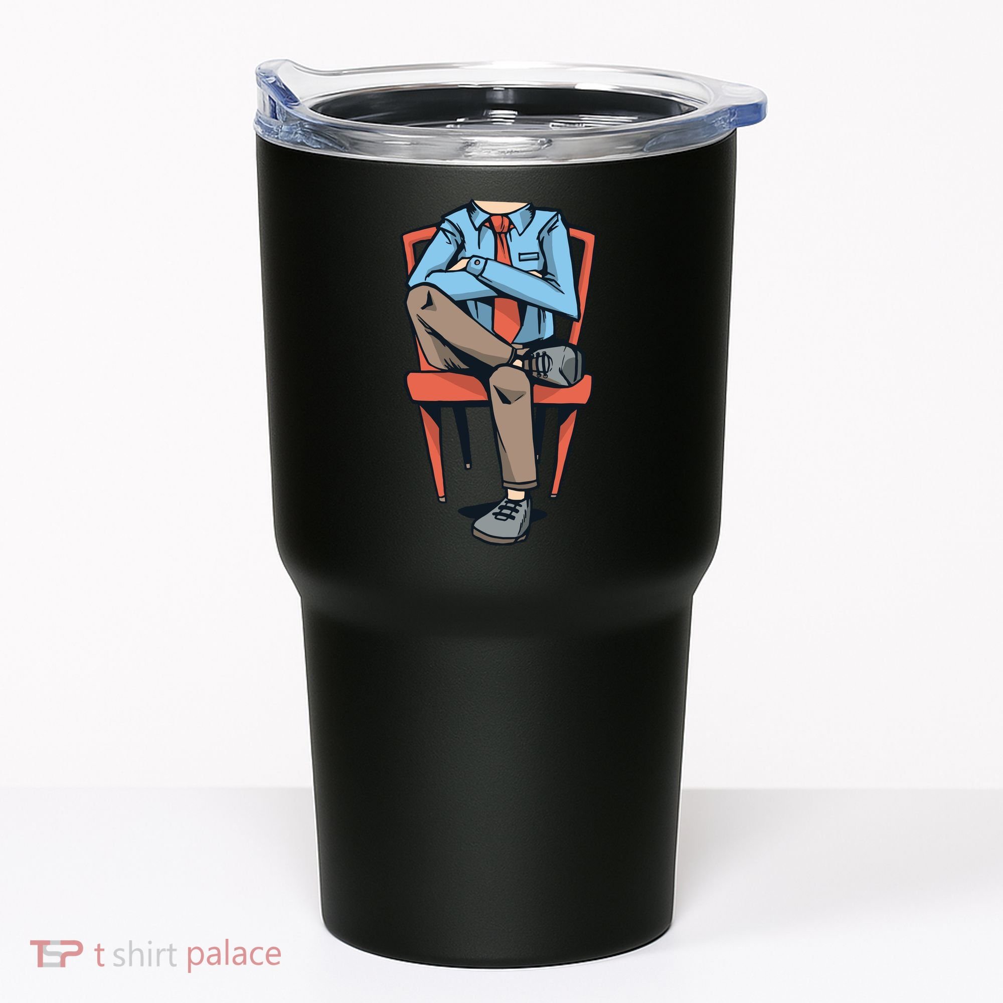 Funny Headless Man Tumbler
