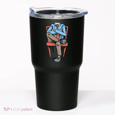 Funny Headless Man Tumbler