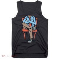 Funny Headless Man Tank Top thumb 0