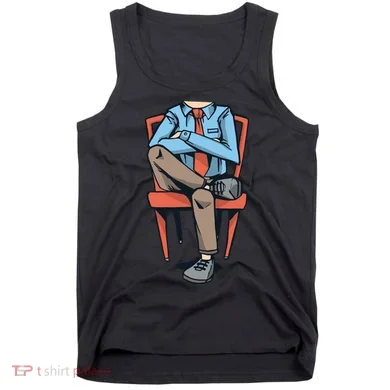 Funny Headless Man Tank Top