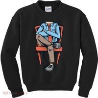 Funny Headless Man Kids Sweatshirt thumb 0