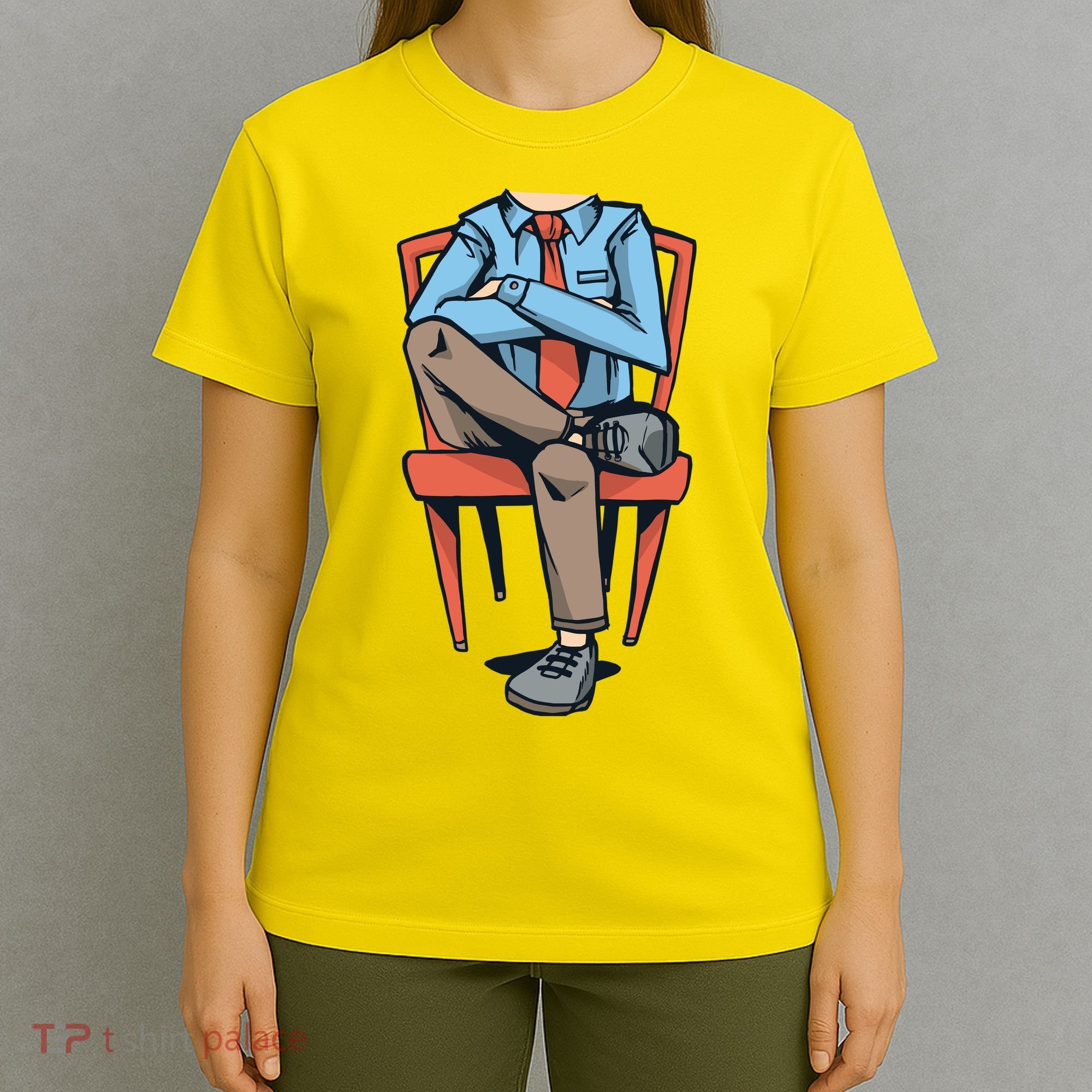 Funny Headless Man T-Shirt