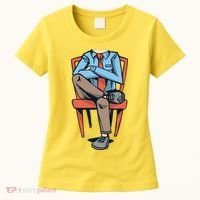 Funny Headless Man Women's T-Shirt thumb 0