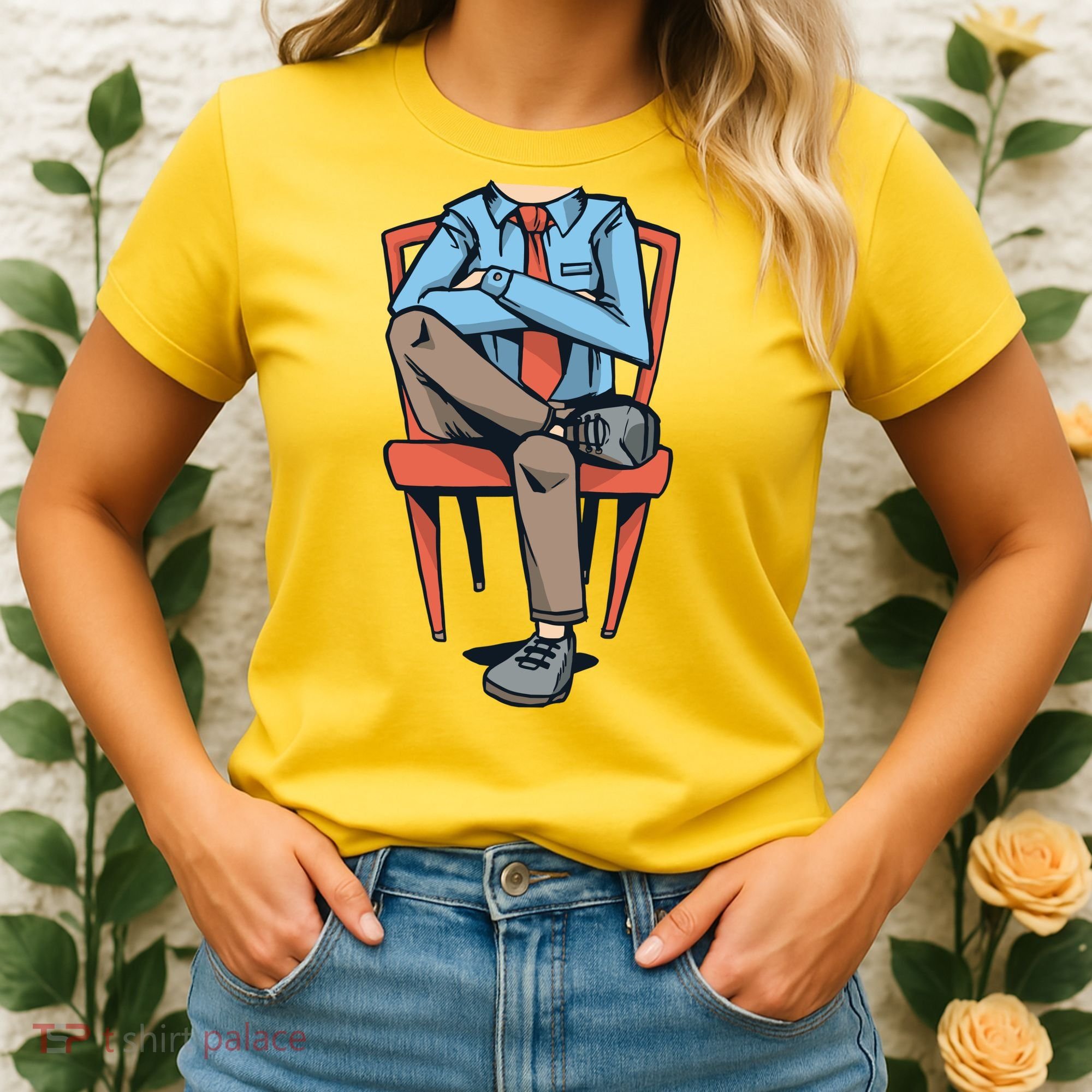 Funny Headless Man Women's T-Shirt