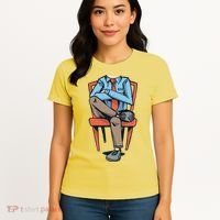 Funny Headless Man Women's T-Shirt thumb 4