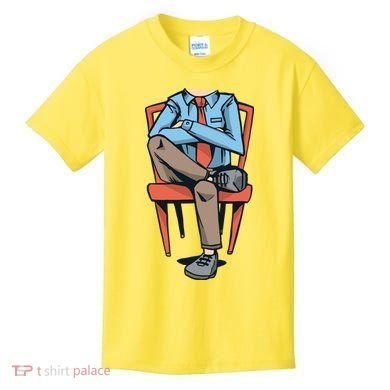 Funny Headless Man Kids T-Shirt