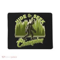 Funny Hide & Seek Champion Big Foot Sasquatch Monster  Mousepad thumb 0