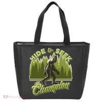 Funny Hide & Seek Champion Big Foot Sasquatch Monster  Tote Bag thumb 0