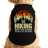 Funny Hiking Doggie Tank thumb 0