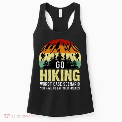 Funny Hiking Women's Tank Top