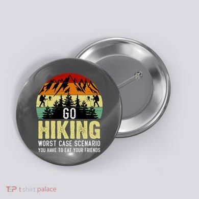 Funny Hiking Button