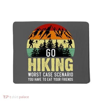 Funny Hiking Mousepad