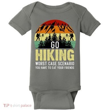 Funny Hiking Baby Bodysuit