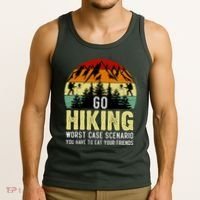 Funny Hiking Tank Top thumb 3