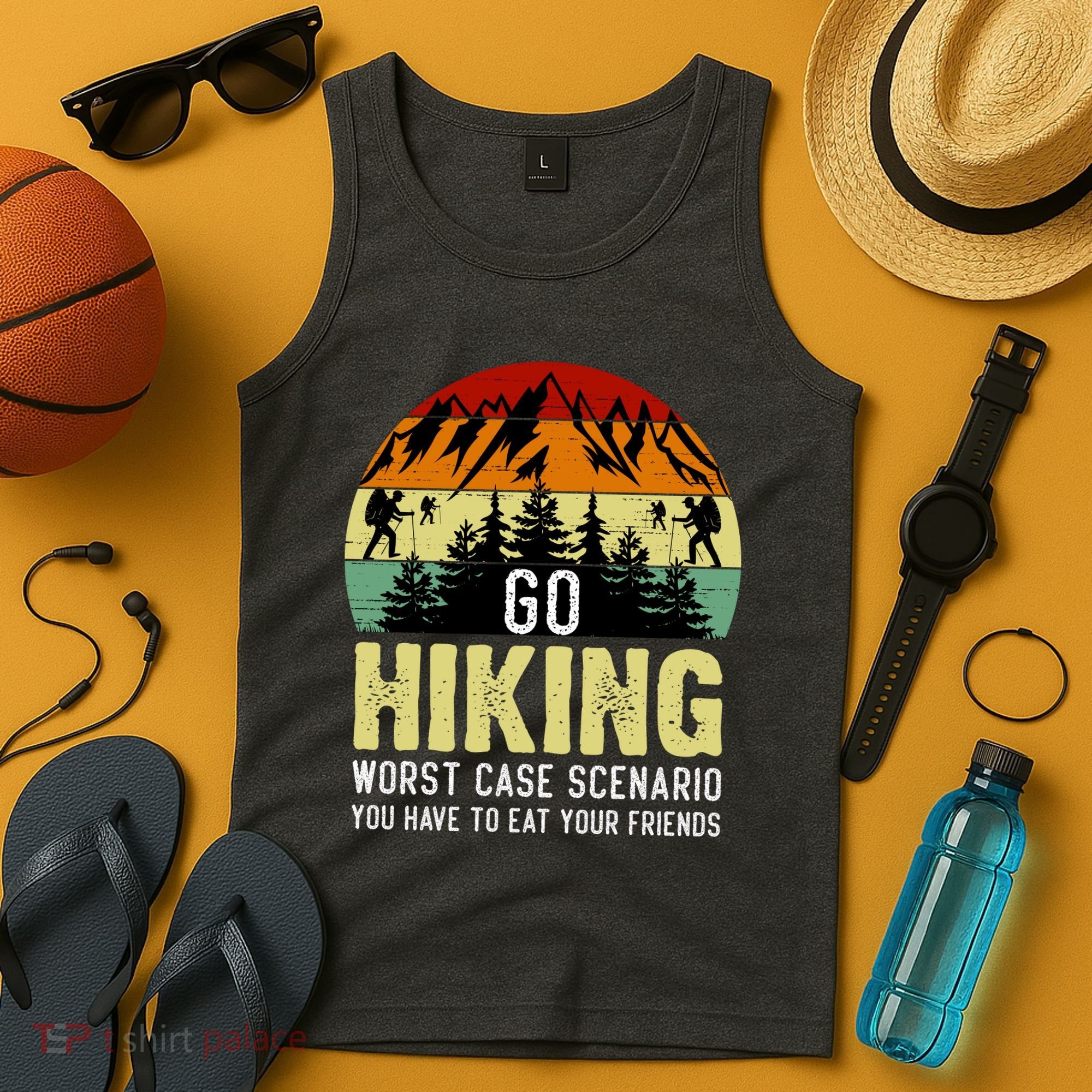 Funny Hiking Tank Top
