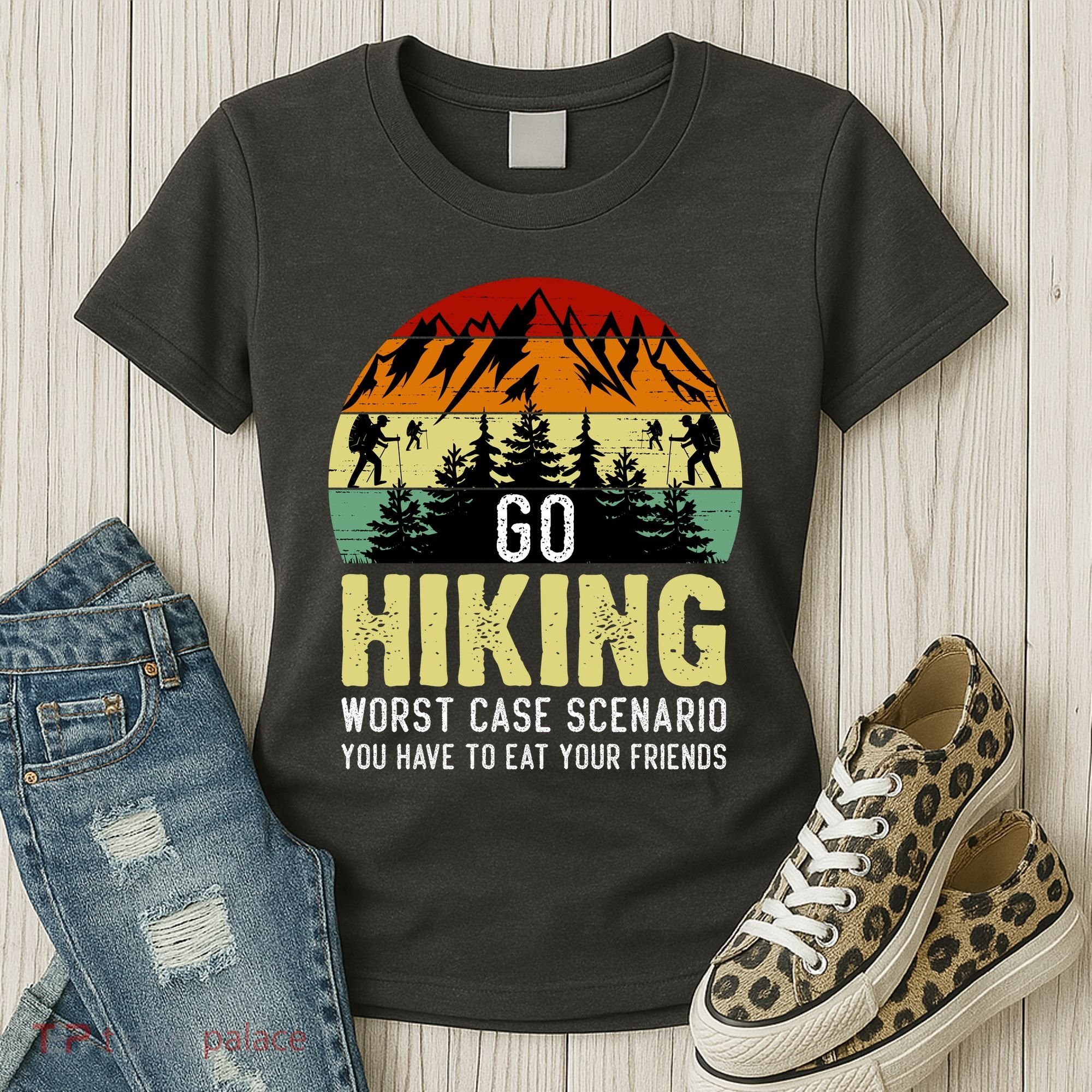 Funny Hiking Women's T-Shirt