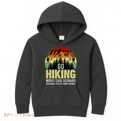 Funny Hiking Kids Hoodie