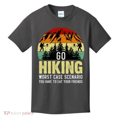 Funny Hiking Kids T-Shirt