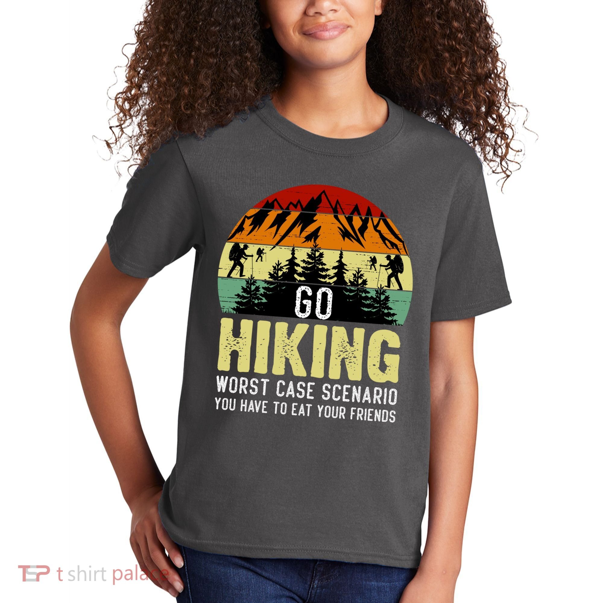 Funny Hiking Kids T-Shirt