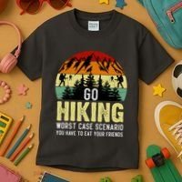 Funny Hiking Kids T-Shirt thumb 3