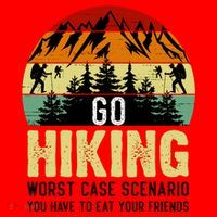 Funny Hiking Santa Hat thumb 1