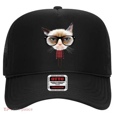 Funny Hipster Cat Hat
