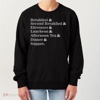 Funny Hobbit Meals Women's Sweatshirt thumb 0