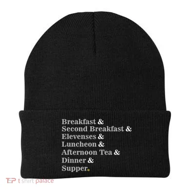 Funny Hobbit Meals Beanie
