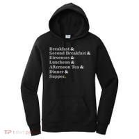 Funny Hobbit Meals Women's Hoodie thumb 0