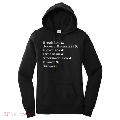 Funny Hobbit Meals Women's Hoodie