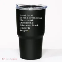 Funny Hobbit Meals Tumbler thumb 0