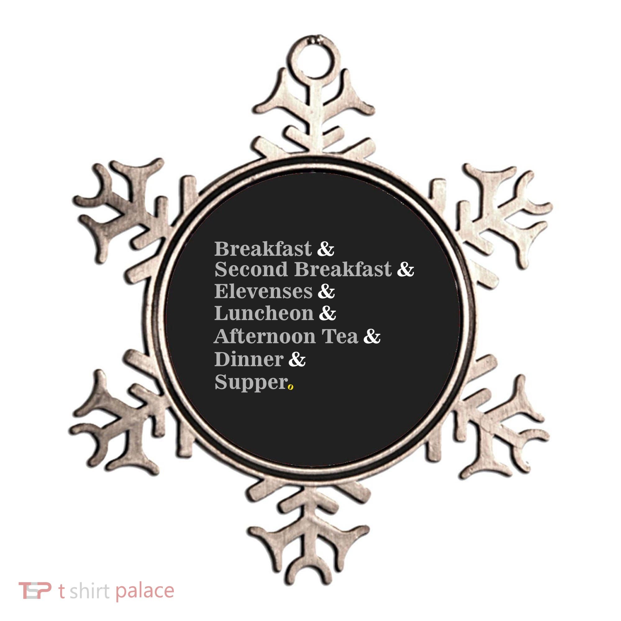 Funny Hobbit Meals Ornament