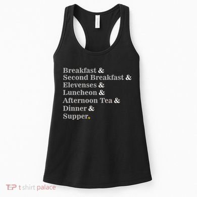 Funny Hobbit Meals Women's Tank Top