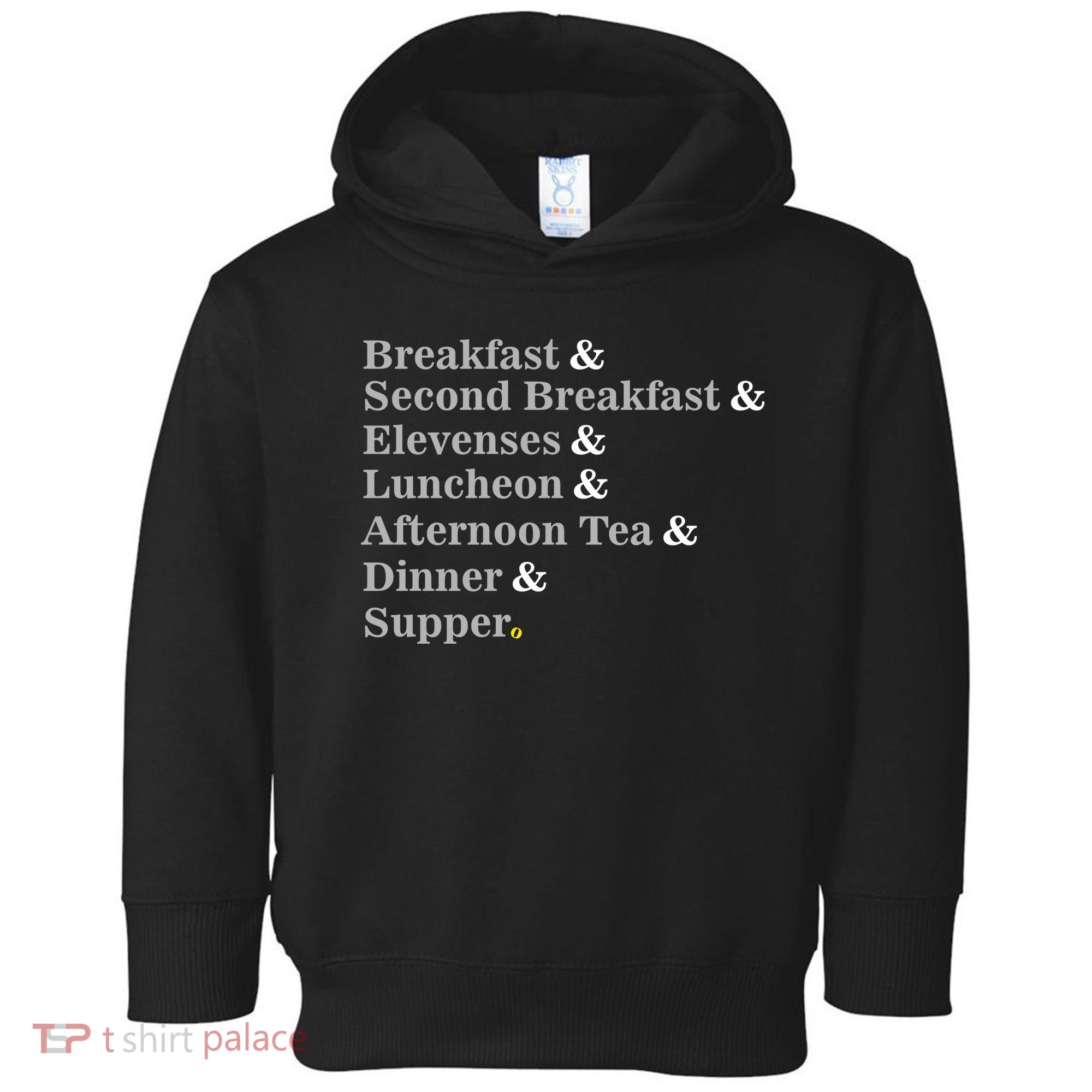 Funny Hobbit Meals Toddler Hoodie