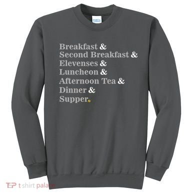 Funny Hobbit Meals Sweatshirt
