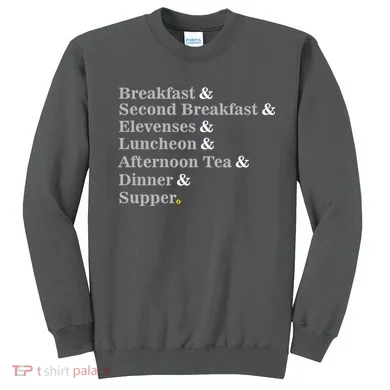 Funny Hobbit Meals Sweatshirt