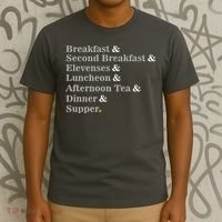 Funny Hobbit Meals T-Shirt thumb 3