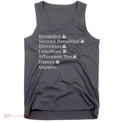 Funny Hobbit Meals Tank Top