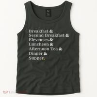 Funny Hobbit Meals Tank Top thumb 2
