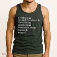 Funny Hobbit Meals Tank Top thumb 3
