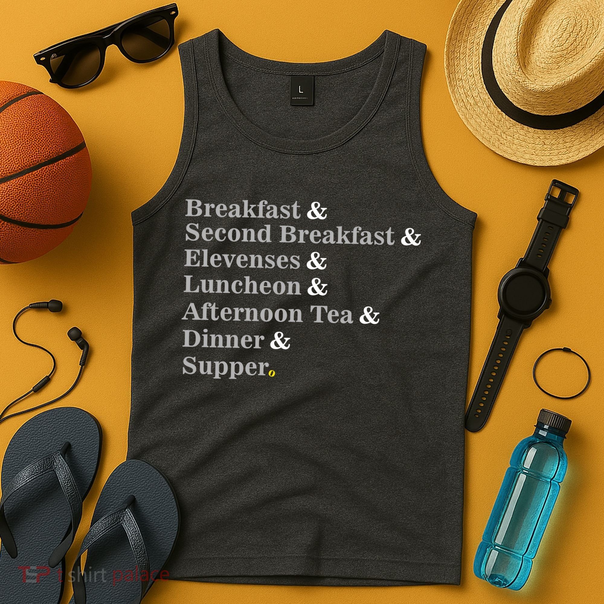 Funny Hobbit Meals Tank Top
