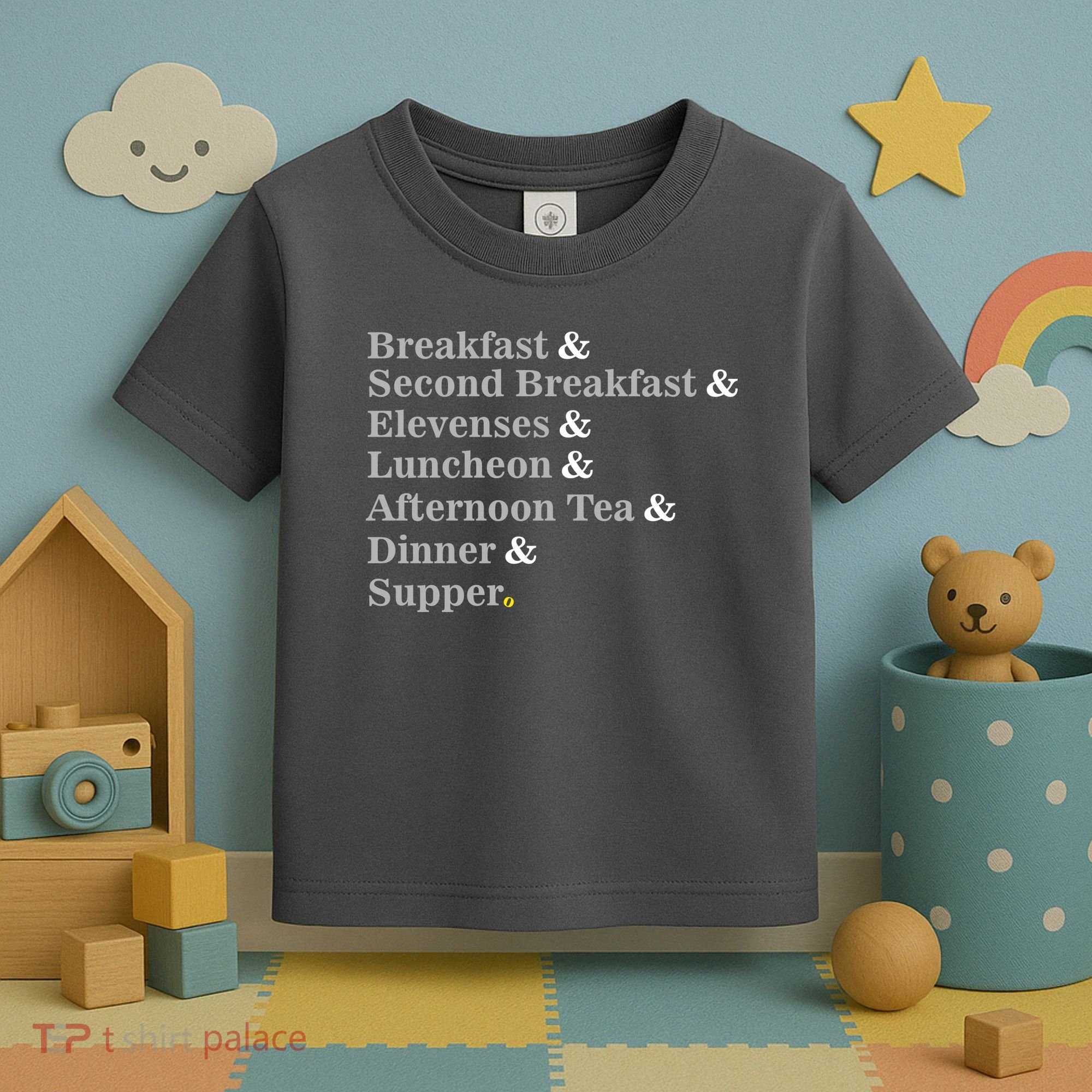Funny Hobbit Meals Toddler T-Shirt
