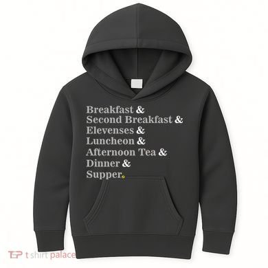 Funny Hobbit Meals Kids Hoodie