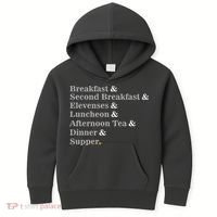 Funny Hobbit Meals Kids Hoodie thumb 0