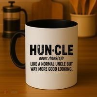 Funny HUNCLE Definition Coffee Mug thumb 4