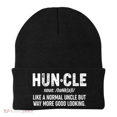 Funny HUNCLE Definition Beanie