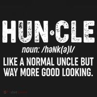 Funny HUNCLE Definition Women's V-Neck T-Shirt thumb 4