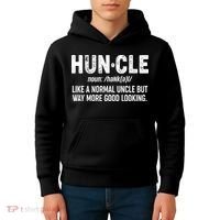 Funny HUNCLE Definition Kids Hoodie thumb 4