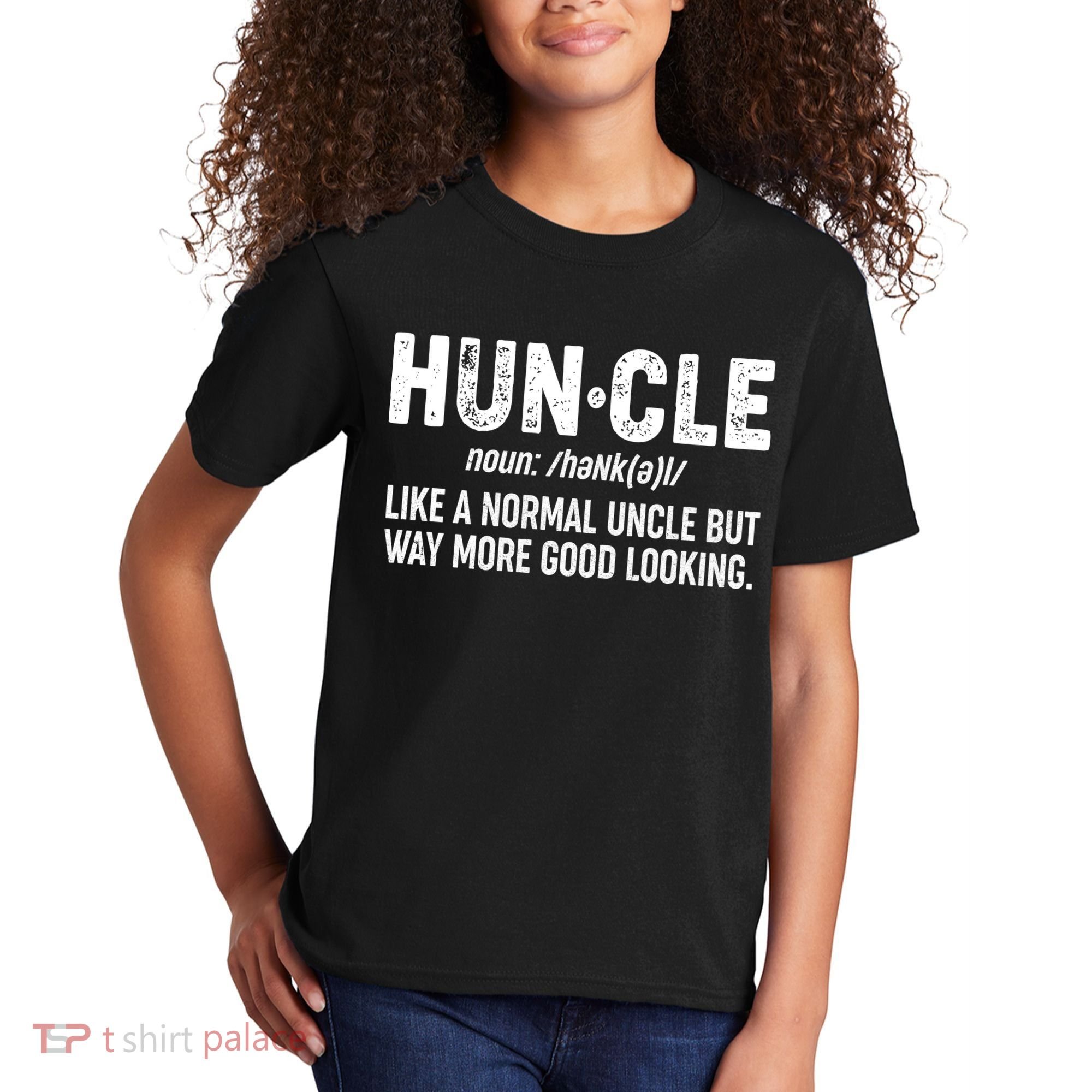Funny HUNCLE Definition Kids T-Shirt